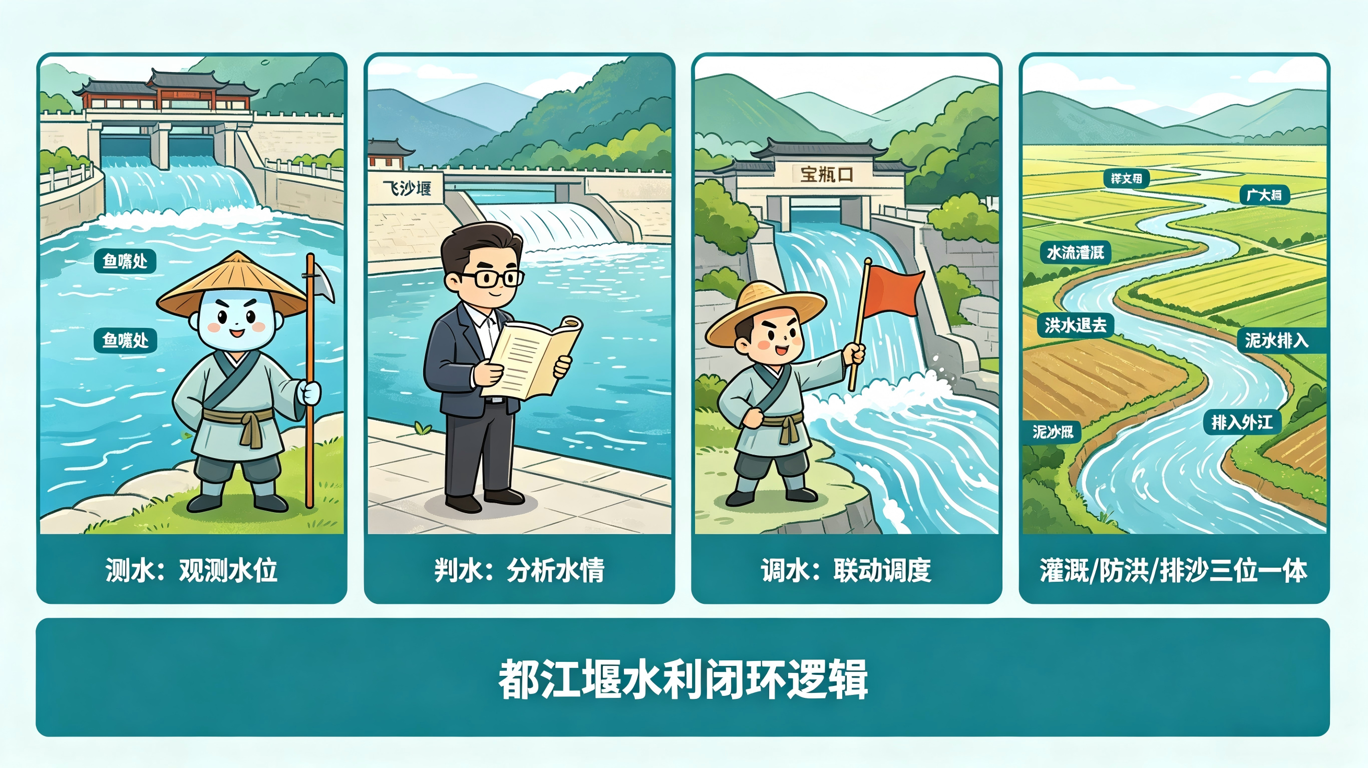 古人也測水位?都江堰的李冰父子這么做 古人也測水位?都江堰的李冰父子這么做